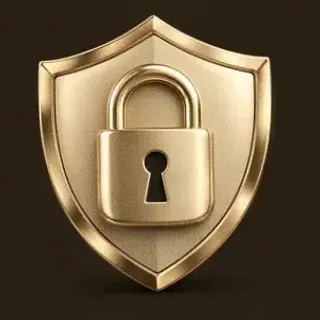 Shield with padlock — Mafia 77777