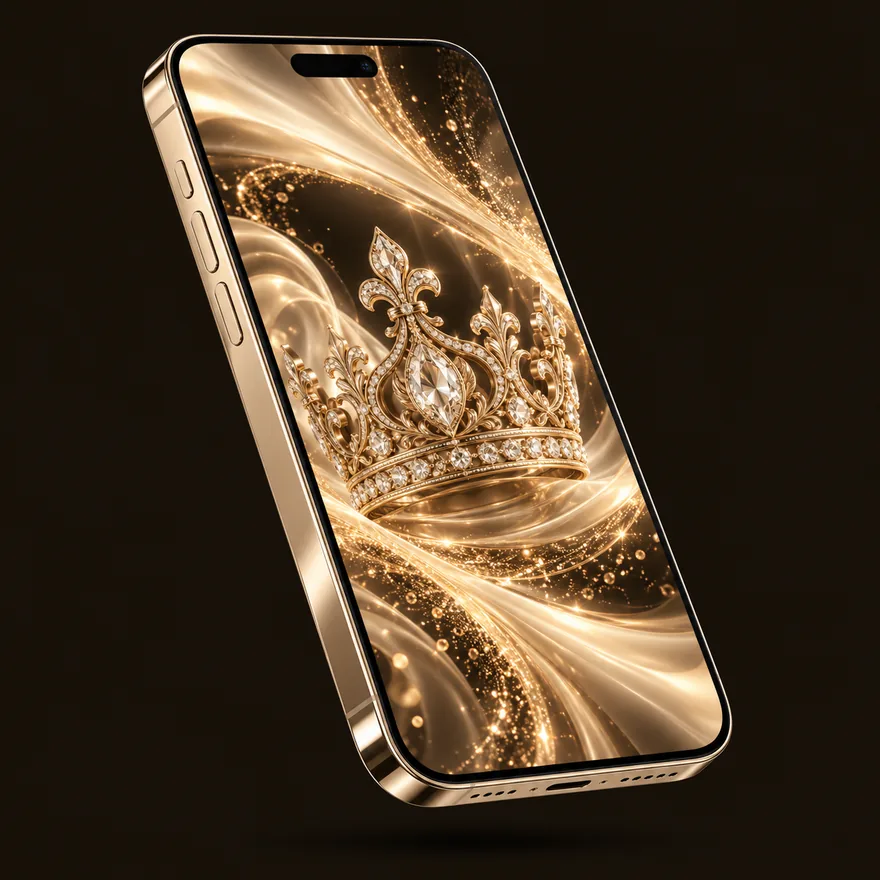 Smartphone with crown — Mafia 77777