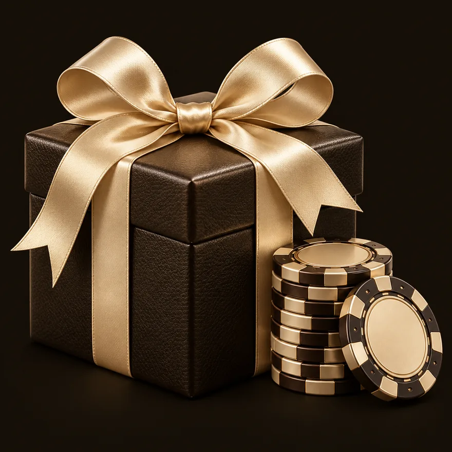 Gift box and chips — Mafia 77777