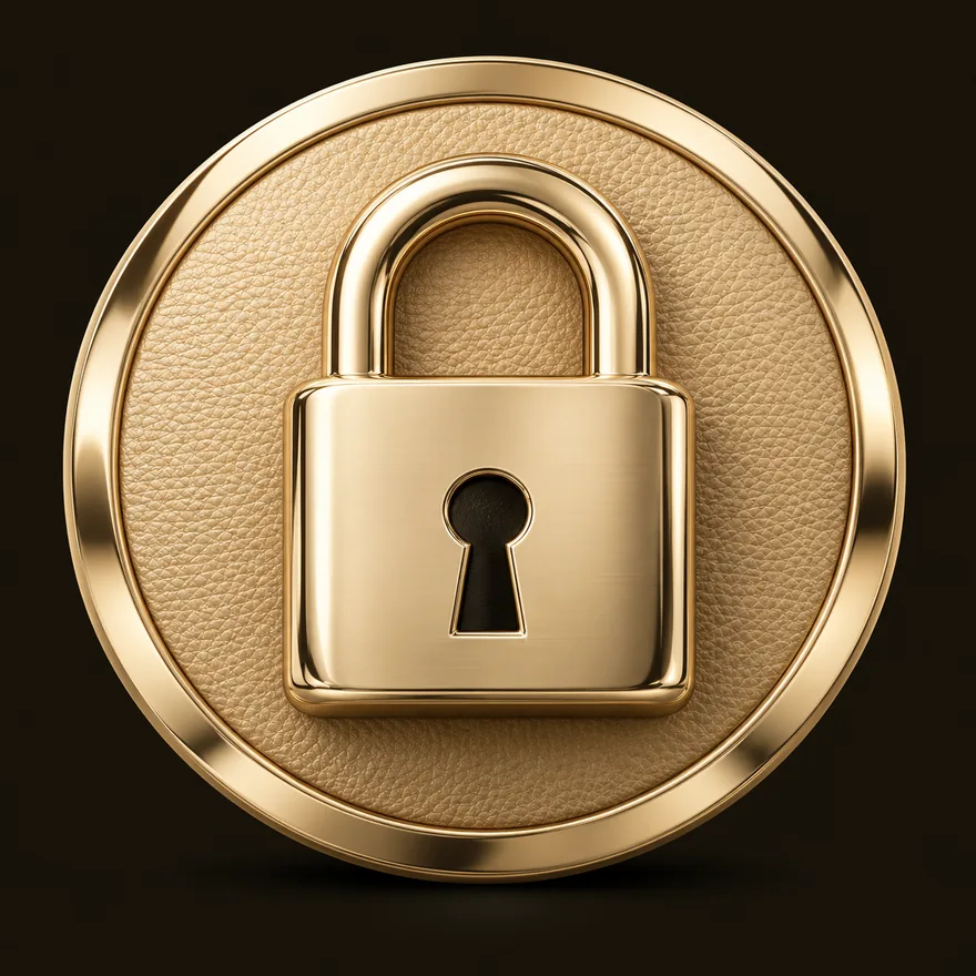 Padlock emblem — Mafia 77777