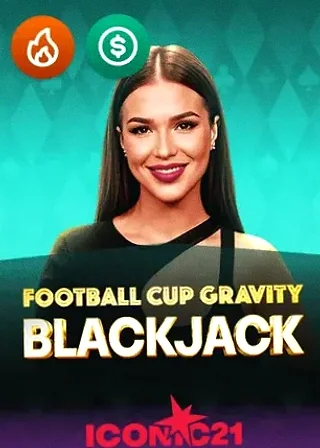 Football Cup Gravity Blackjack live game cover