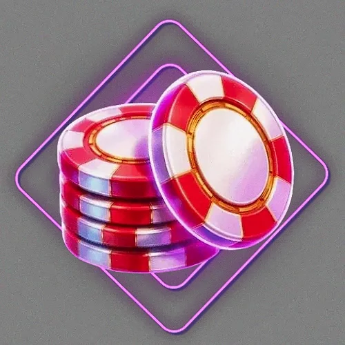 Poker table with cards