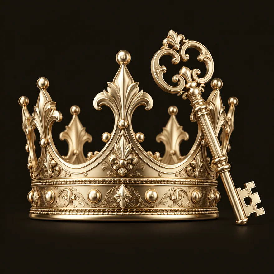 Royal crown and key — Mafia 77777