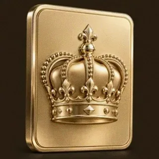 Royal crown plaque — Mafia 77777