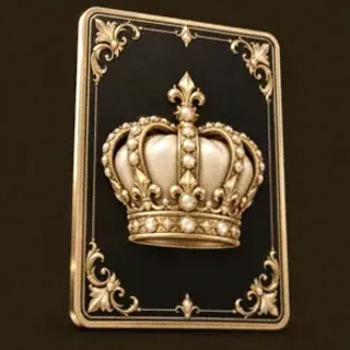 Royal crown card — Mafia 77777
