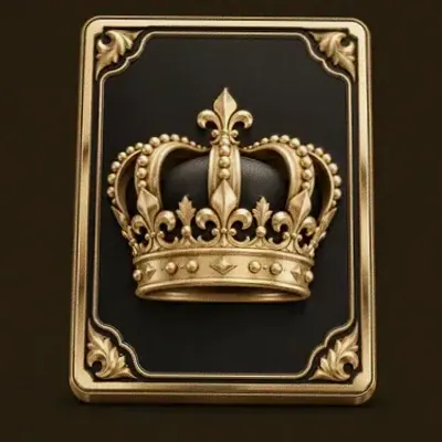 Crown emblem card — Mafia 77777