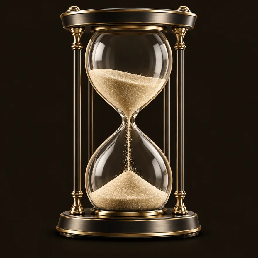 Ornate hourglass — Mafia 77777
