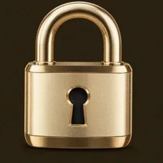 Metal padlock — Mafia 77777