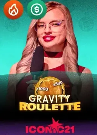 Gravity Roulette live game cover
