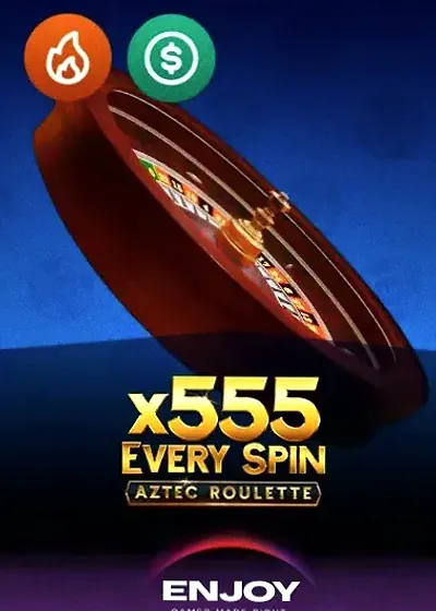 Aztec Roulette x555 live game cover